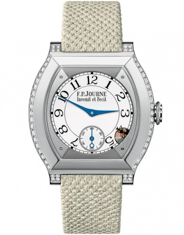 élégante 40 mm 6n gold or platinum 2 rows of diamonds